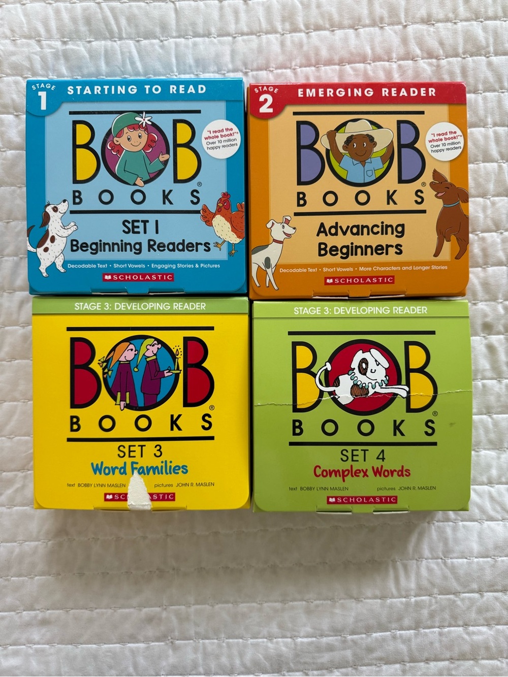 Scholastic BOB Books Set Beginner reader 1-4